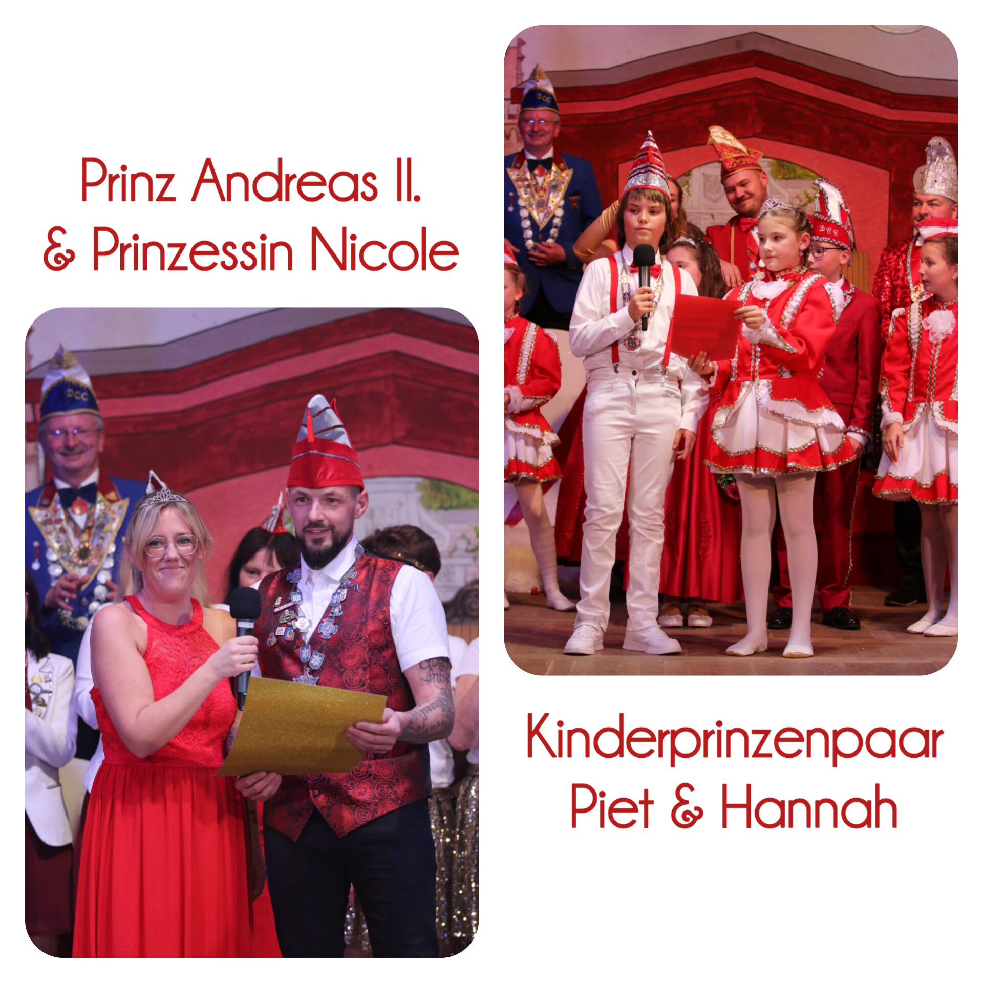 Die Prinzenpaare der 70. Saison ♥